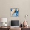 Art Remedy Head in the Clouds Blue Abstract Wall Art Framed - 2 of 4