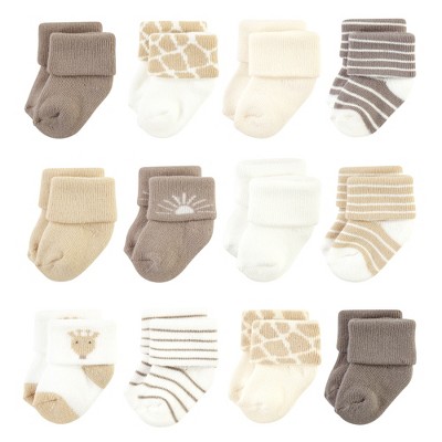 Hudson Baby Infant Boy Cotton Rich Newborn And Terry Socks, Modern ...