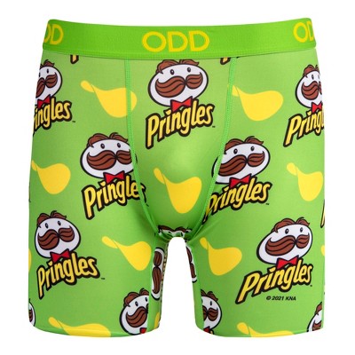 Odd Sox, Kraft Mac & Cheese, Men's Boxer Briefs, Funny Novelty Underwear,  Small