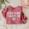 Simply Sage Market Gravy On Me Lightweight Garment Dyed Sweatshirt - 3 of 4