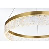 Elegant Lighting Linden 1 - Light Chandelier in  Satin Gold - 4 of 4