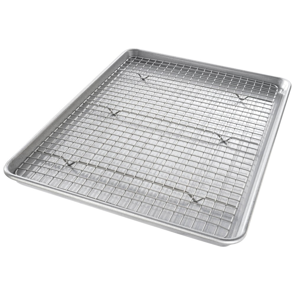 Photos - Bakeware USA Pan Seamless Half Sheet Pan & Rack Set