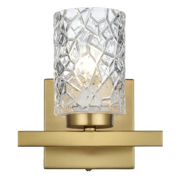 Elegant Lighting Cassie 7 inch Wall Sconce in Satin Gold