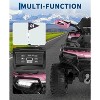 12V Kids 4 Wheeler ATV,Ride on Eletric Motorcycle, 2-Seater Electric Vehicle Toy Car with High&Low Speed, Music, Led Lights for Big Kids - 4 of 4