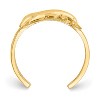 Black Bow Jewelry Dolphins Toe Ring in 14 Karat Gold - 2 of 4