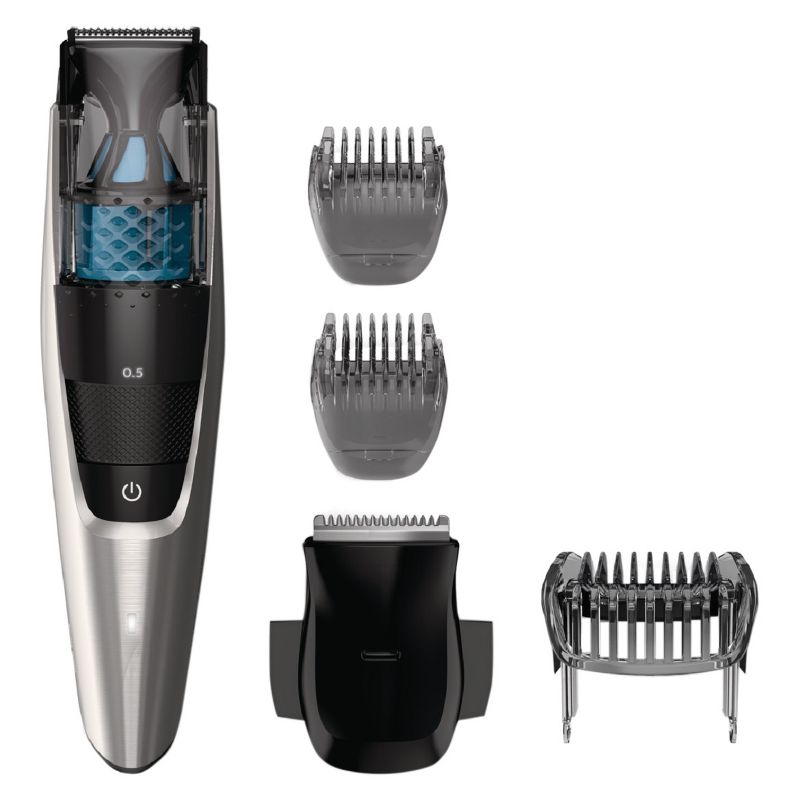 Philips Norelco Series 7200 Beard & Hair Men's Electric Trimmer with Vacuum - BT7215/49, 1 of 6