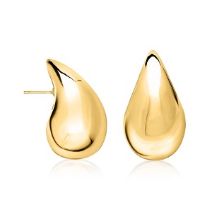 Ross-Simons 14kt Yellow Gold Large Teardrop Earrings - 1 of 4