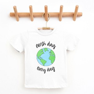 The Juniper Shop Earth Day Every Day Toddler Short Sleeve Tee - 1 of 2