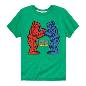 Boys' - Rock 'Em Sock 'Em Robots - Rock Em Robots Short Sleeve Graphic T-Shirt - 1 of 4