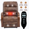 KTMBDW Electric Power Lift Recliner Chair Sofa with Massage and Heat for Elderly, 3 Positions, 2 Side Pockets - 4 of 4