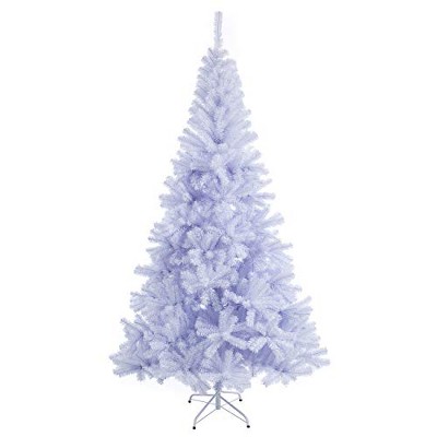 Sunnyglade 7.5 FT Premium White Artificial Christmas Tree 1,400 Tips Easy to Assemble