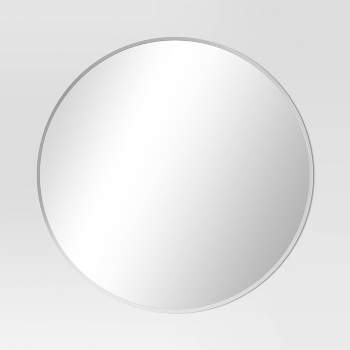 30" Round Shape Frameless Mirror - Threshold™