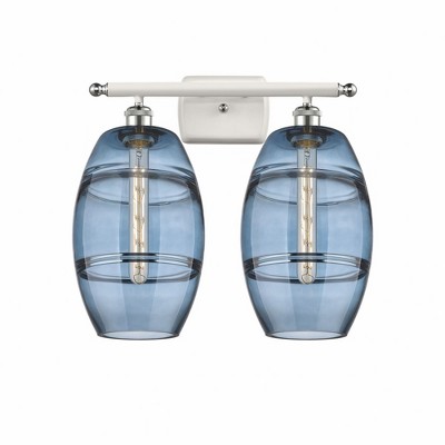 Vaz - 2 Light Bath Vanity In Industrial Style-10.88 Inches Tall and 18 Inches Wide