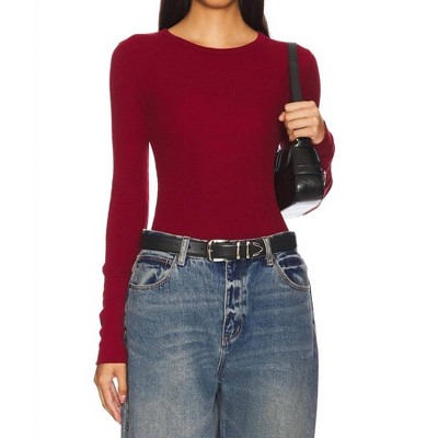 Women's Fitted New Crewneck - bobi