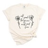 Simply Sage Market Wild and Free Flowers Garment Dyed Tee - 2 of 4