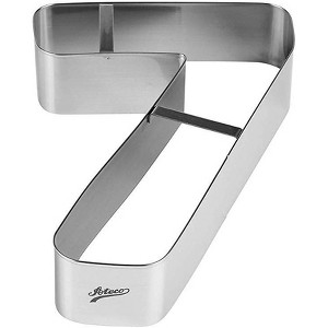 Ateco Extra Large Number Cake Cookie Cutter - 1 of 3