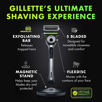Gillette Labs Value Pack Razor - Handle + 4 Blade Refills