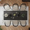SAINTCY  70.8" Long Rectangular Wooden Dining Table for 6-8 People, Iron Frame - Perfect for Home Spaces - 4 of 4
