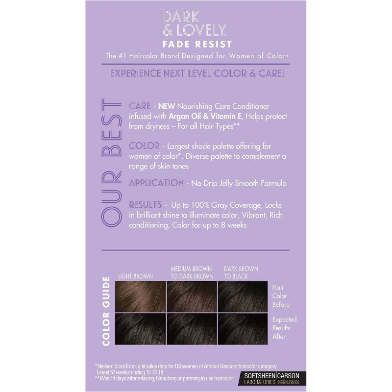 Dark and Lovely Fade Resist Rich Conditioning Hair Color, 3 of 12