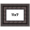 PosterPalooza | Photo Size 3.5" Wide Ornate Black Frame - UV Acrylic, Foam Board Backing, Hanging Hardware - 2 of 4