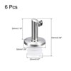 Unique Bargains Integrated Dust-proof Cap Stainless Steel Olive Oil Wine Bottle Pourers - 2 of 4