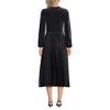 Lands' End Women's Velvet and Satin Duet Midi Dress - 2 of 4