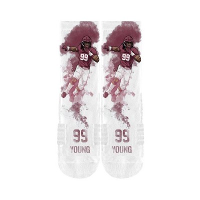 NFL Washington Football Team Chase Young Athletic Socks - M/L