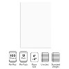 MyOfficeInnovations Notepads 4" x 6" Unruled White 100 Sh./Pad 12 Pads/PK 163444 - 2 of 4