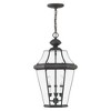 Livex Lighting Georgetown 3 - Light Flush Mount in  Charcoal - 4 of 4