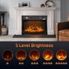 Karl Home 1400-Watt 18-inch Smart Electric Fireplace Insert with WIFI Function and 6-Color Flames - 3 of 4