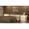 TIRAMISUBEST Nightstand with Charging Station and LED Lights - White Mobile File Cabinet - 2 of 4