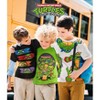 Nickelodeon Ninja Turtles T-Shirt (Sets) Michelangelo Leonardo Raphael Donatello TMNT Outfit Costume Tee Toddler Birthday to Kids Clothes - 3 of 4