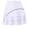 Women's Tennis Skirts High Waist with Pocket Athletic Ruffle Golf Skorts Skirts for Women Casual Workout - 3 of 4