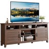 70.9" TV Stand Mid-Century Modern TV Stand with Adjustable Shelves, Wood Entertainment Center Media Console or Living Room - 2 of 3