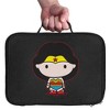 Wonder Woman Cute Chibi Character Insulated Soft Sided Lunch Box - 3 of 4