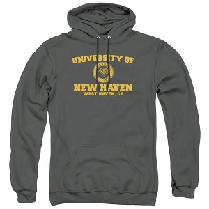 University of New Haven Official Circle Logo Adult Pull-Over Hoodie - 1 of 4