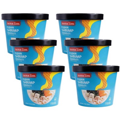 Nona Lim Fujian Shrimp Instant Noodle Bowl  - Case of 6/1.9 oz