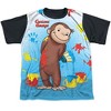 Boys' Curious George Paint All Over Short Sleeve Costume T-Shirt - 2 of 4