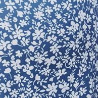 blue floral
