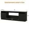 Garvee TV Stand, Center Cabinet with Storage Place for TV Up to 75", Modern Entertainment Center with Storage Cabinet - 3 of 4