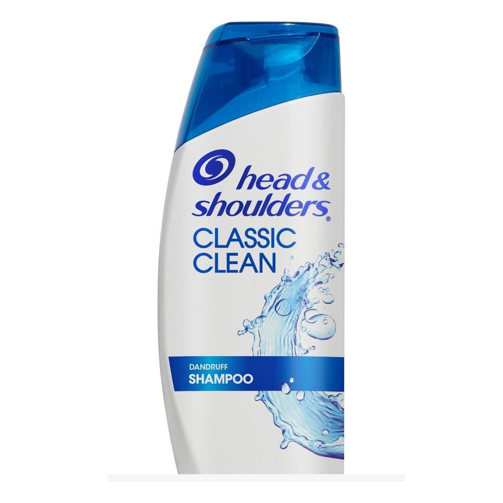 Photos - Hair Product Head & Shoulders Classic Clean Daily-Use Anti-Dandruff Paraben Free Shampo 