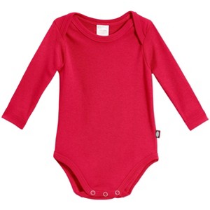 City Threads USA-Made Organic Cotton Super-Soft Long Sleeve Bodysuit - 1 of 4