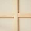 Bright Creations 2 Pack Stretched White Canvas Boards for Painting for Acrylic, Oil Paints, 24x36 In - 4 of 4