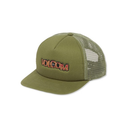 Embroidered Big Accessories 5-Panel Foam Front Trucker Cap Olive/Black / One Size