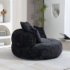 Bean Bag Chair Lazy Chair with 3 Pillows,Durable Comfort Lounger High Back Bean Bag Chair Couch for Adults and Kids,Indoor & Outdoor-Cuddlewood - 3 of 4