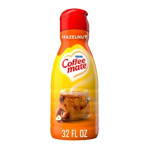 Coffee mate Hazelnut Coffee Creamer - 32 fl oz (1qt) - 1 of 4