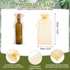 Unique Bargains Organza Drawstring Wine Bottle Wrapping Gift Bags 14.5" x 5.5" 20 Pcs - 2 of 4