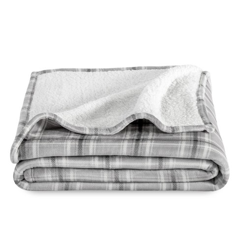 King discount plaid blanket