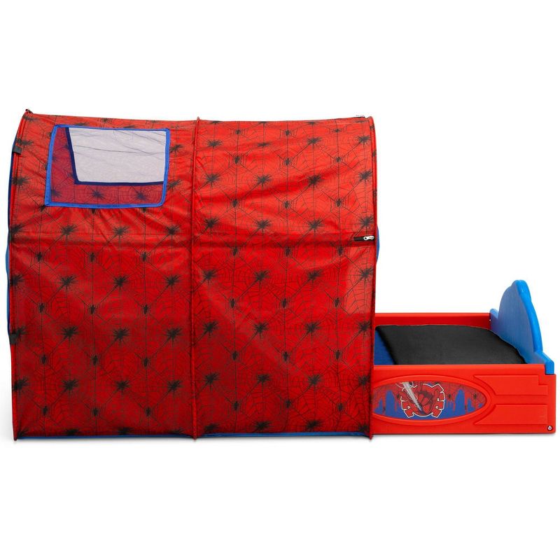 Delta Children Marvel Spider-Man Sleep and Play Toddler Bed with Tent, 5 of 9