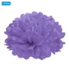 Unique Bargains Decorative Reusable Party Wedding Tissue Pom Poms Flowers 5 Pcs - 3 of 4
